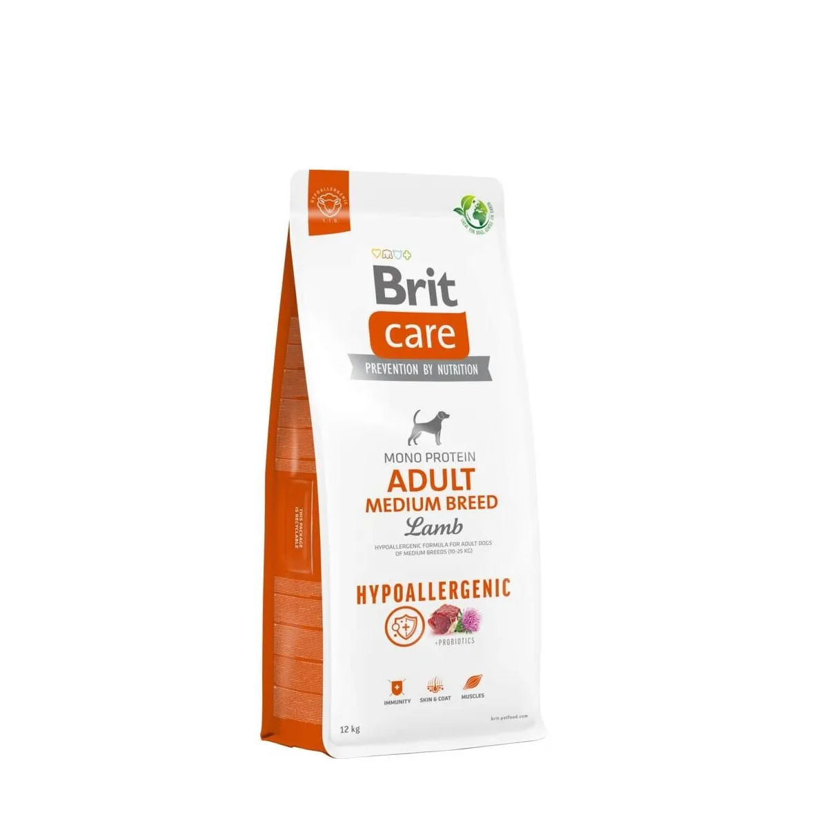 BRIT CARE KOERA TÄISSÖÖT KESK.TÕUG LAMMAS/RIIS 12KG* - Изображение товара