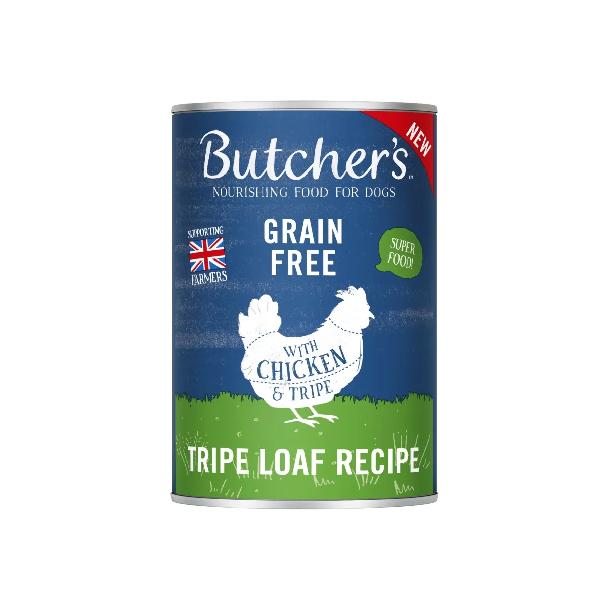 Butcher's паштет для собак Original с курицей и требухой 400г - Изображение товара