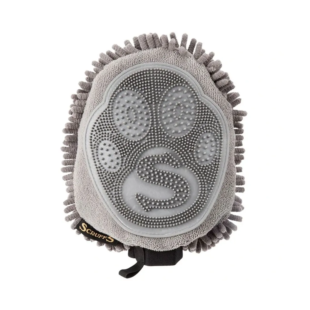 Scruffs Noodle Mitt чистящая перчатка для собак, серая - Изображение товара