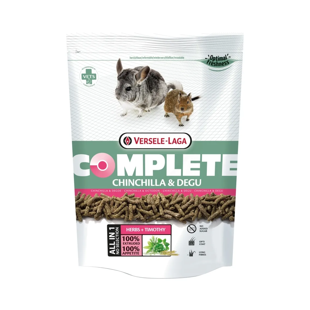 Versele-Laga Complete корм для шиншилл/дегу, 500 г - Изображение товара