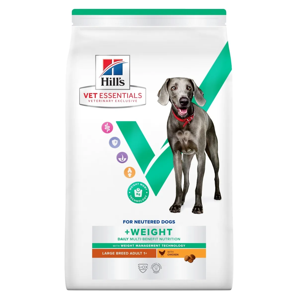 HILLS VE KOERA TÄISSÖÖT MB SUUR TÕUG+ WEIGHT KANA 14KG - Изображение товара