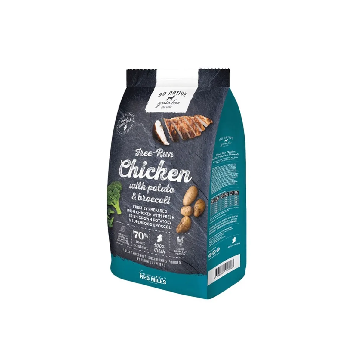 GO NATIVE KOERA TÄISSÖÖT KANA/KARTUL/BROKOLI 800G - Изображение товара