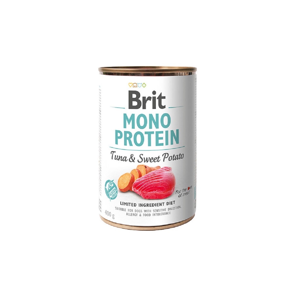 BRIT CARE KOERA KONSERV MONO PROTEIN TUUNIKALA/MAGUSKARTUL 4 - Изображение товара