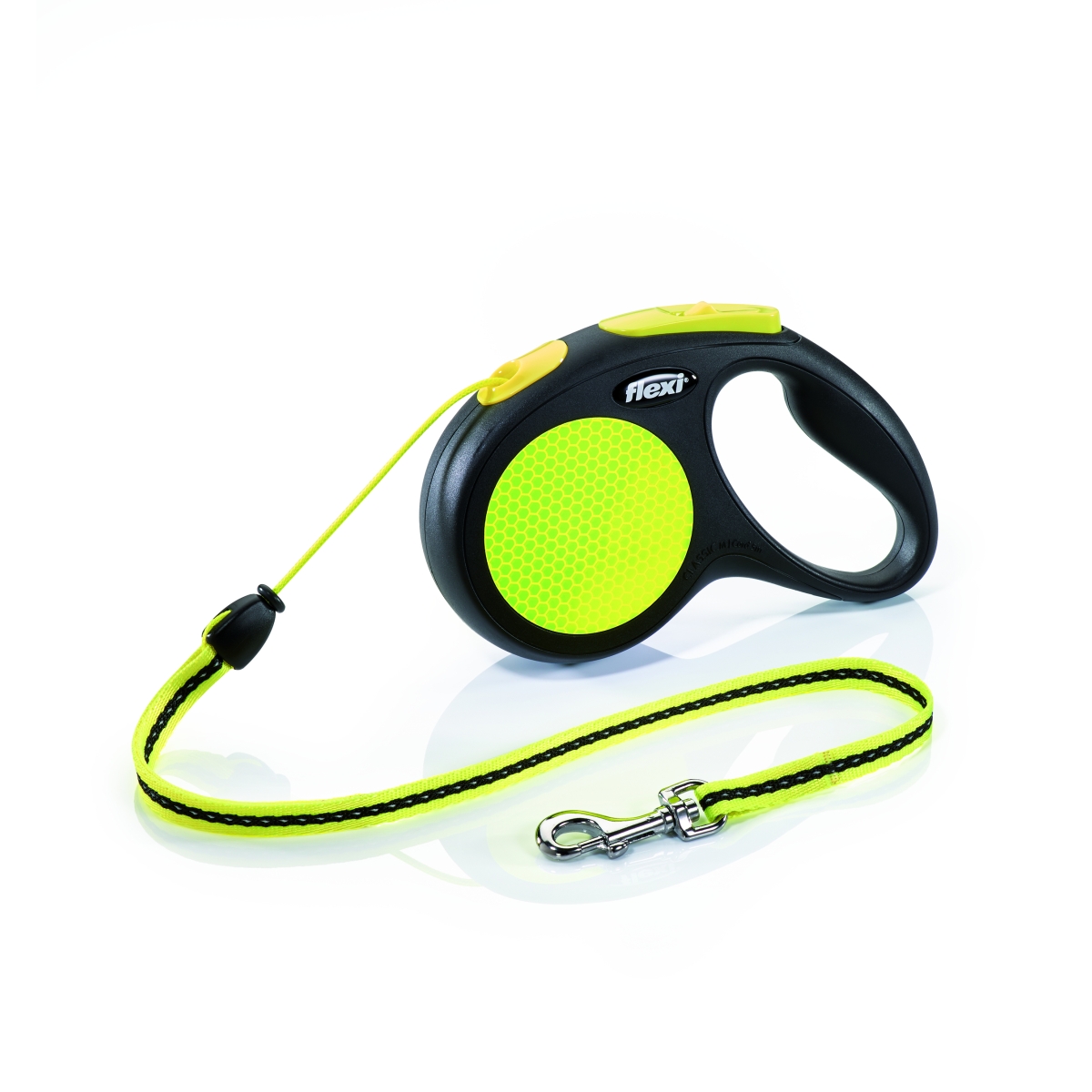 Flexi Neon M поводок-рулетка, шнур, 5 м - Изображение товара
