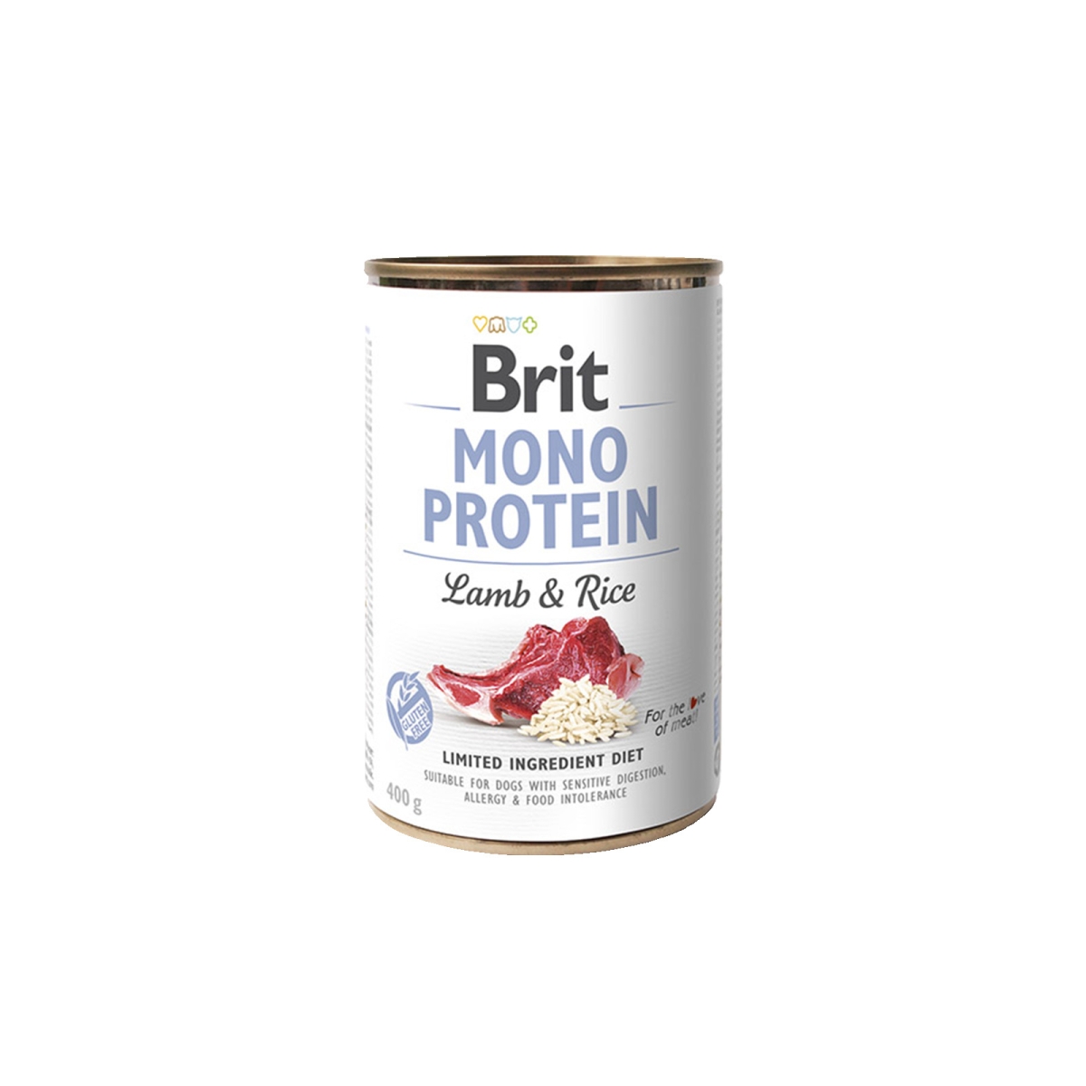 Brit Care консервы для собак монопротеин баранина/рис 400г