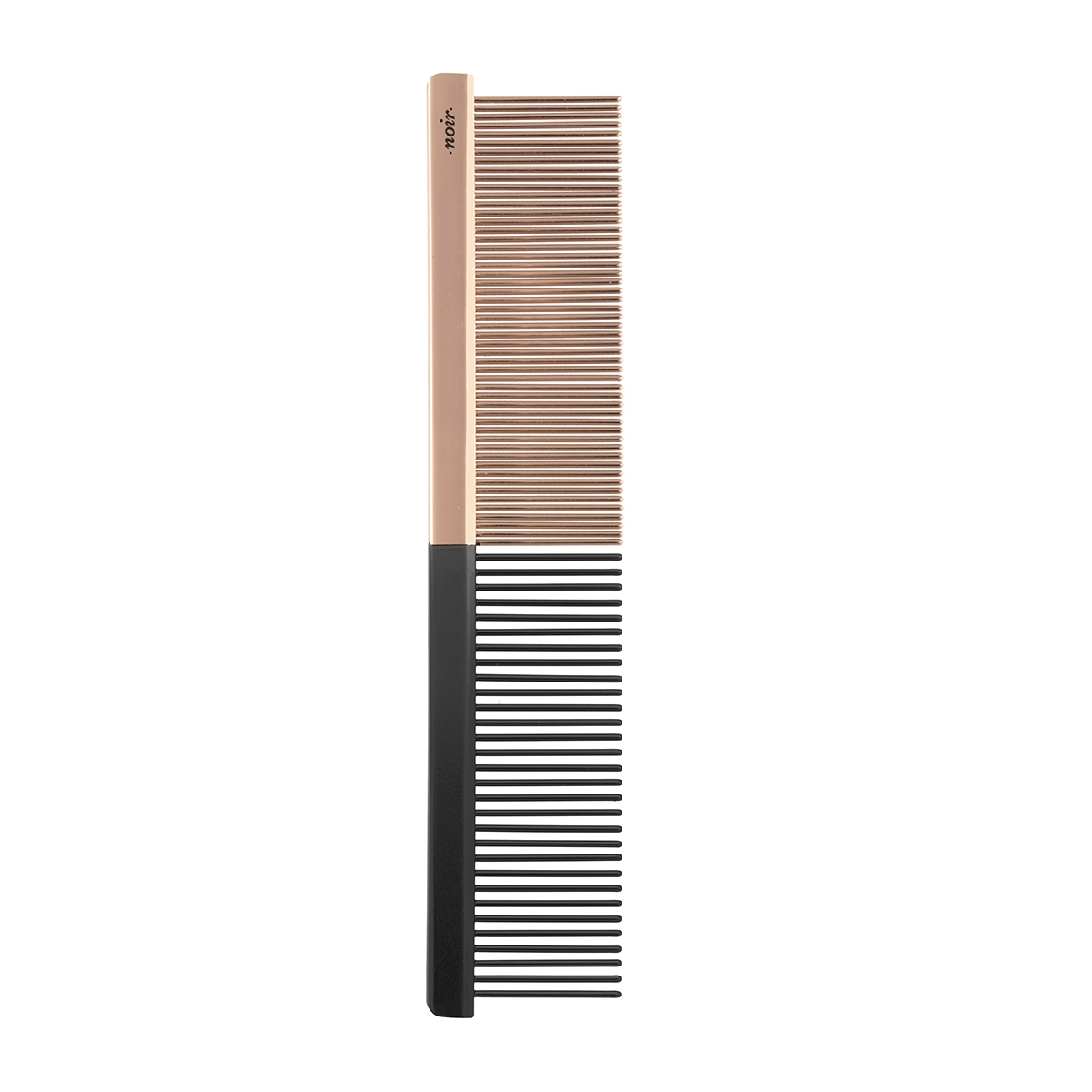 Расческа Ebi Noir 2 в 1, 13.2 x 2.1 cм