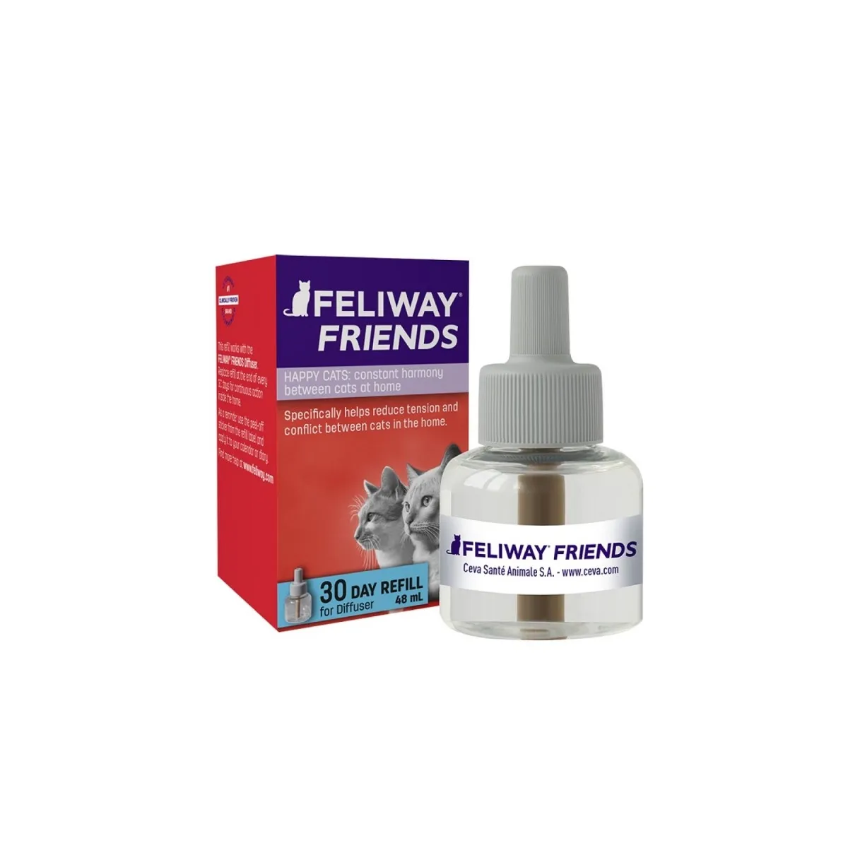 Feliway Friends наполнитель для кошачьего распылителя, 48мл - Изображение товара