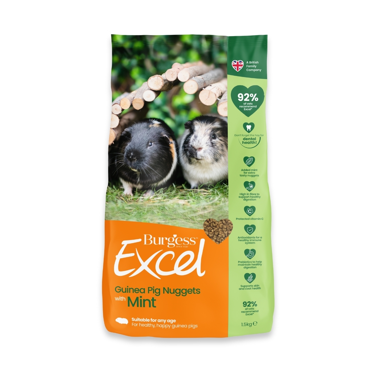 BURGESS EXCEL MERISEA TÄISSÖÖT MINT 1,5KG - Изображение товара