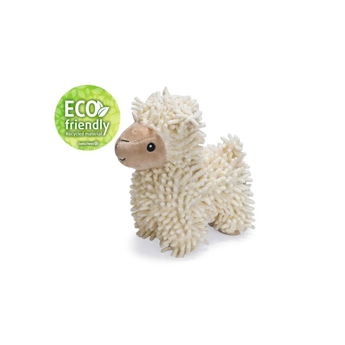 BEEZTEES DOG TOY ECO SHEEP JOVI BEIGE # - Изображение товара 1