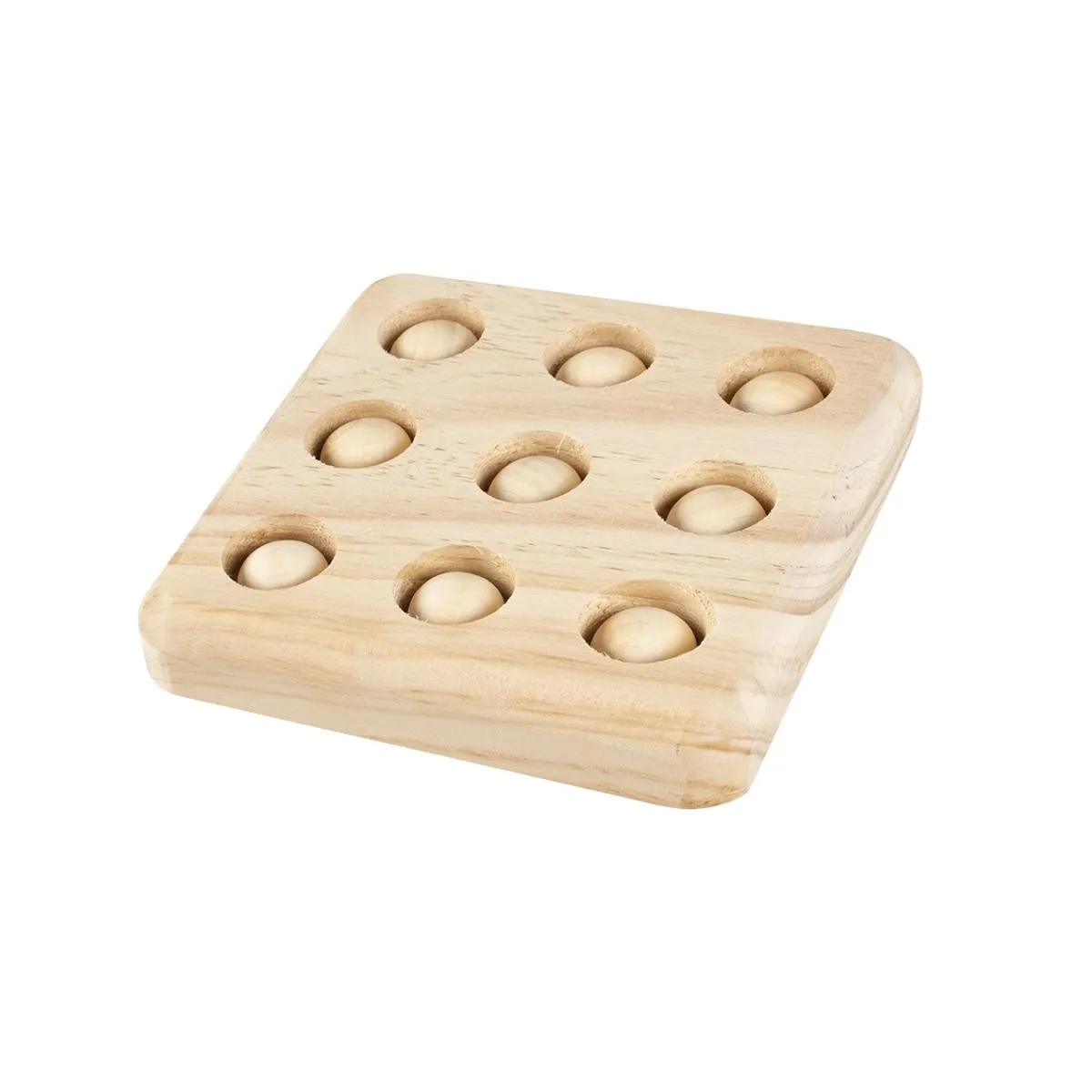 DUVOPLUS NUUSKIMISE JA MAIUSTE PUSLE PUIDUST 12,5X12,5X2,5CM - Изображение товара 1
