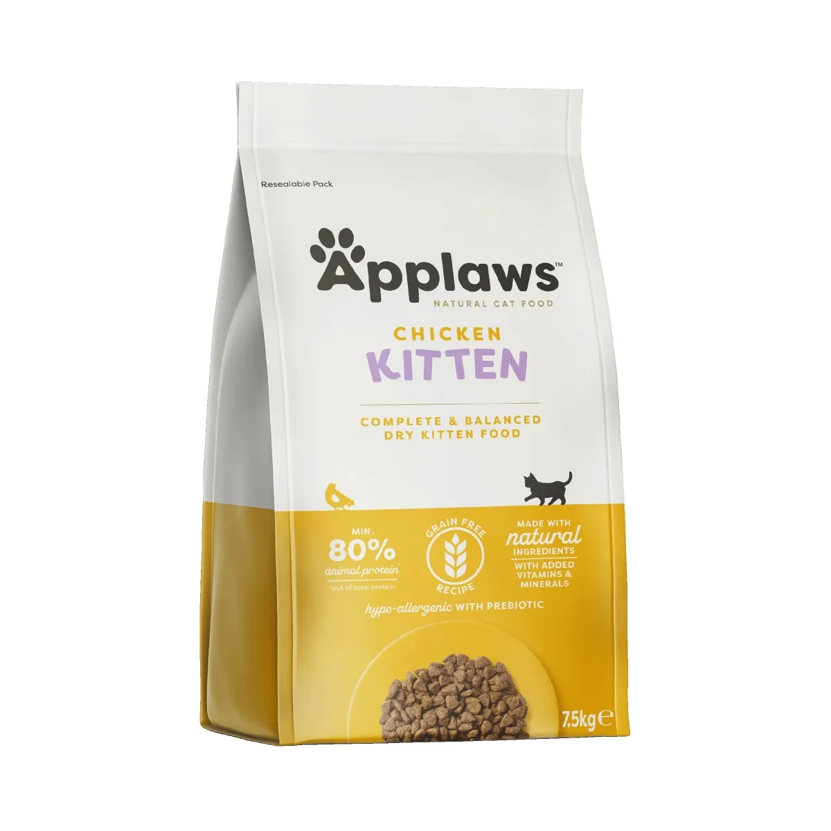 Applaws сухой корм для котят, курица, 7,5 кг - Изображение товара 1