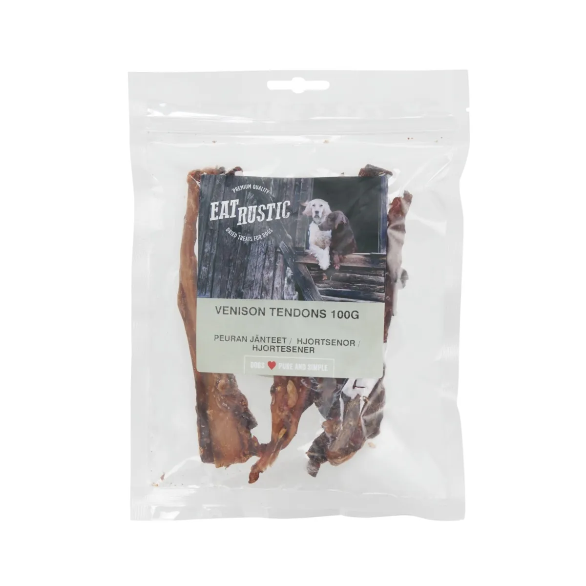 EAT RUSTIC KOERA MAIUS HIRVELIHA KÕÕLUSED 100G* - Изображение товара