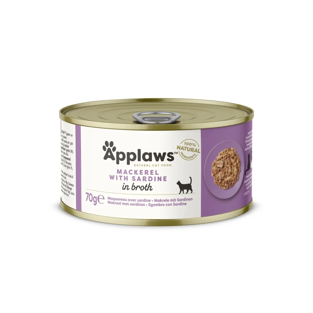 APPLAWS KASSI KONSERV KASTMES MAKRELL/SARDIIN 70G N1* - Изображение товара