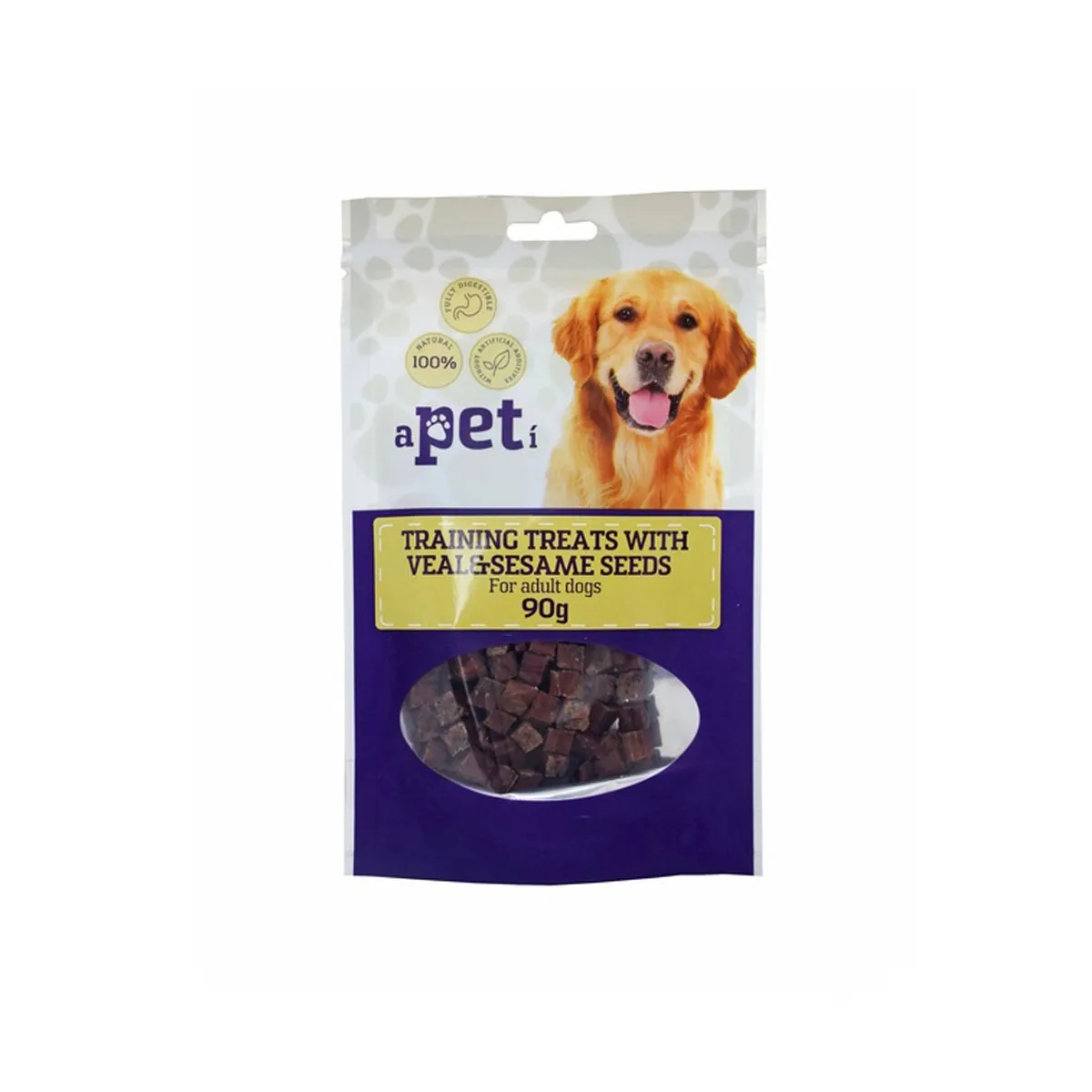 APETI KOERA TREENINGMAIUS VEISELIHAST SEESAMISEEMNETEGA 90G - Изображение товара
