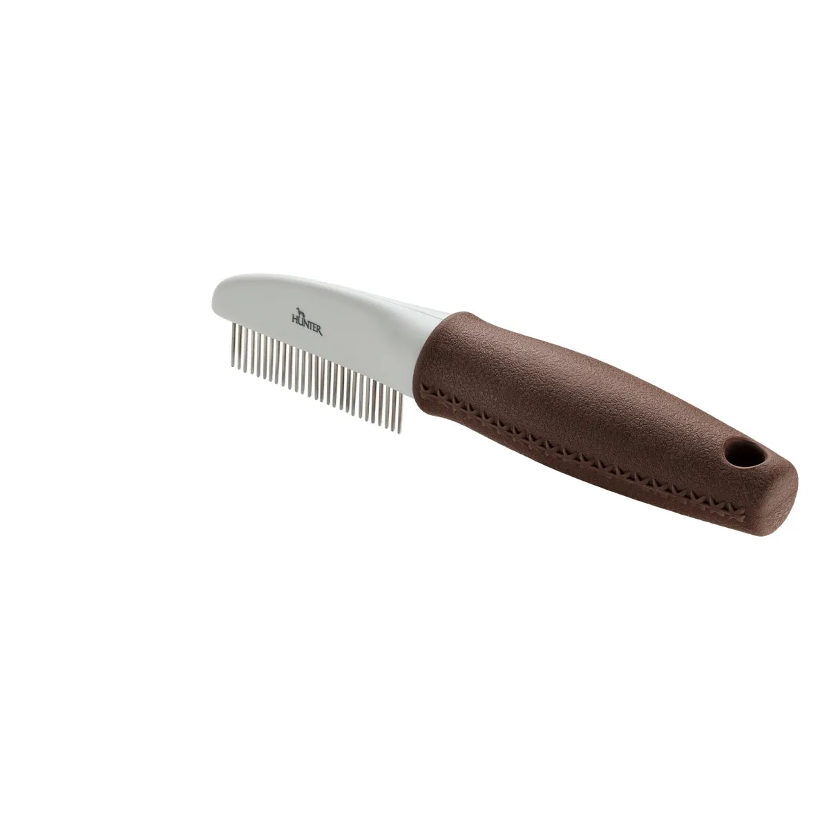Hunter Grooming Comb Spa расческа, M, коричневый / серый - Изображение товара