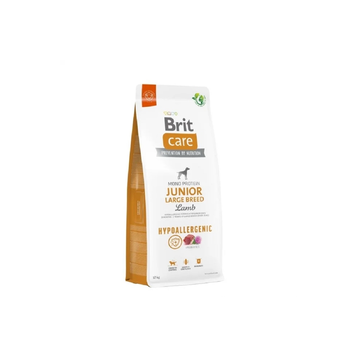 BRIT CARE KOERA TÄISSÖÖT SUUR TÕUG JUUNIOR LAMMAS/RIIS 12KG* - Изображение товара