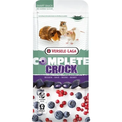 Versele-Laga Crock Complete лакомство для грызунов, ягоды, 50 г