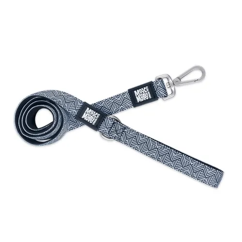 MAX&MOLLY KOERA JALUTUSRIHM MYKONOS M 120CM MUST #