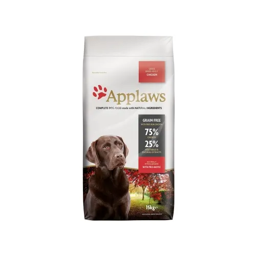Applaws корм для собак крупных пород, курица, 15 кг