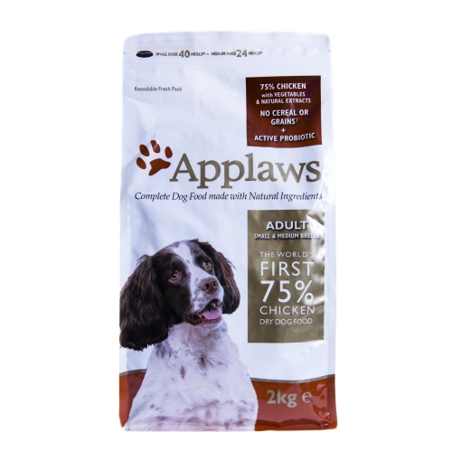 Applaws сухой корм для собак мелких и средних пород, курица, 2 кг