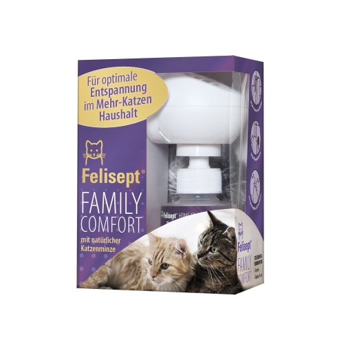 FELISEPT KASSI DIFUUSOR+TÄITEPUDEL FAMILY COMFORT 45ML