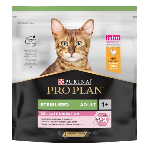 Pro Plan сухой корм для стерилизованных кошек, 0,4 кг