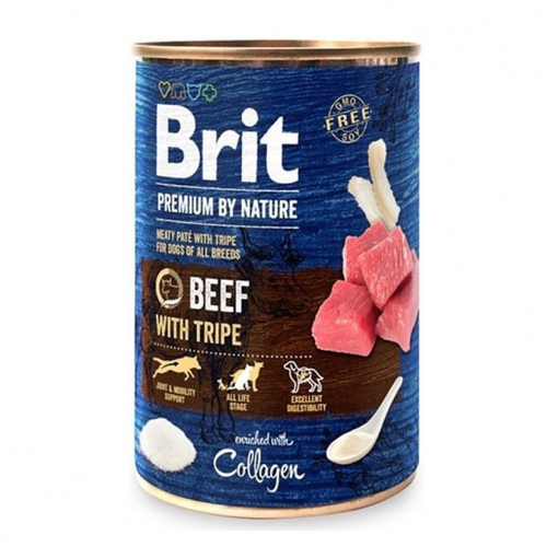 Brit Premium By Nature консервы для собак с говядиной 800г
