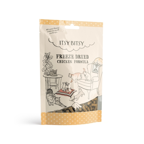 ITSYBITSY KASSI MAIUS KÜLMKUIVATATUD KANA MIX 40G*