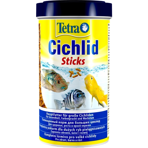 Полноценный корм для рыбок TETRA  CICHLID STICKS 500 мл