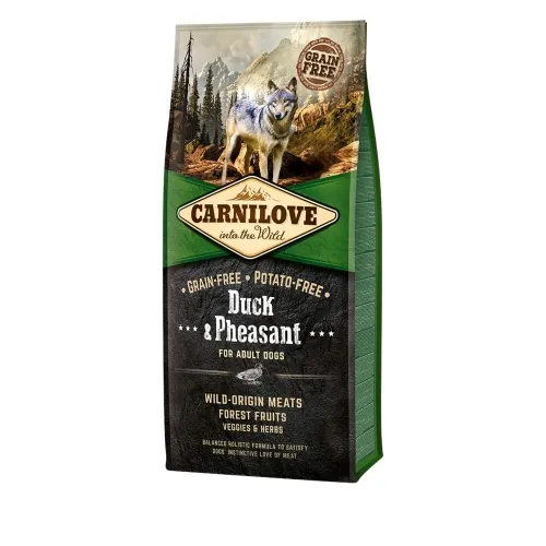 CARNILOVE KOERA TÄISSÖÖT PART/FAASAN 12KG*