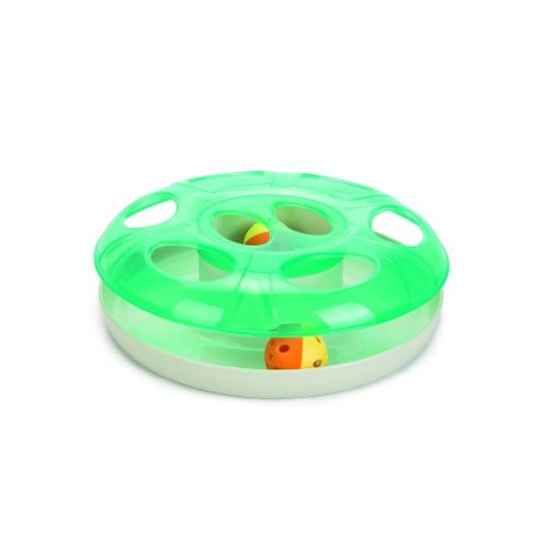 Beeztees Scudie шарообразная игрушка для кошек, 25 cm, зеленая