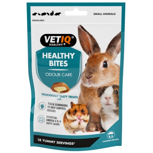 VETIQ Healthy Bites Odour Care лакомство для грызунов, 30 г