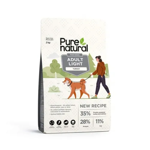 PURENATURAL KOERA TÄISSÖÖT LIGHT KALKUN 2KG*