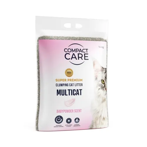 COMPACT CARE KASSILIIV MULTICAT BABYPOWDER 14KG*