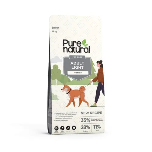 PURENATURAL KOERA TÄISSÖÖT LIGHT KALKUN 12KG*