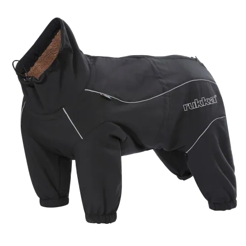 Rukka Thermal зимний комбинезон, 40 см, черный.