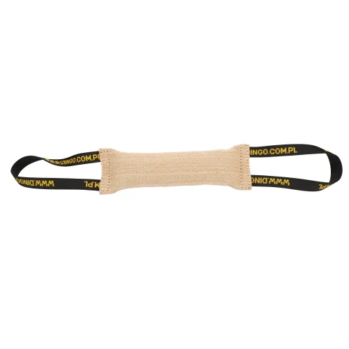 DINGO PATUKAS JUTE KAHE KÄEPIDEMEGA 28X6CM BEEZ #