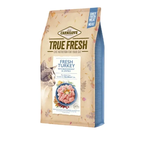 CARNILOVE TRUE FRESH KASSI TÄISSÖÖT KALKUN 340G*