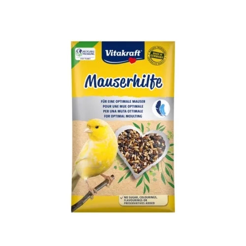 Vitakraft Mauserhilfe пищевая добавка для канареек, 20 г