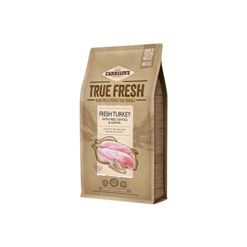 CARNILOVE TRUE FRESH KOERA TÄISSÖÖT KALKUN 1,4KG