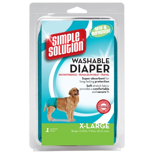 Simple Solution многоразовый подгузник для собак, размер XL
