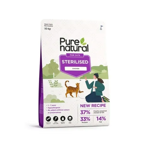 PURENATURAL KASSI TÄISSÖÖT STERIL. KANA 10KG*
