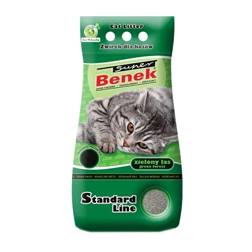Certech Benek Standard кошачий наполнитель, глина, аромат леса, 10л