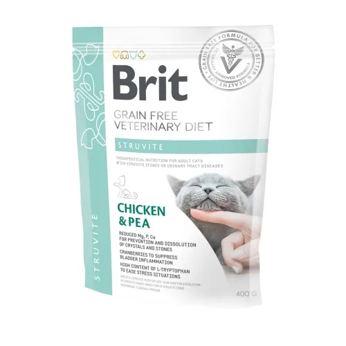 BRIT GF KASSI TÄISSÖÖT STRUVITE 400G*