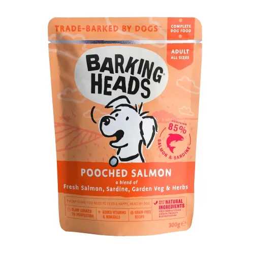 Barking Heads влажный корм для собак, лосось, 300 г