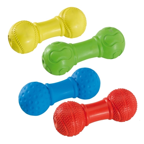 Ferplast Hantel игрушка для собак, резиновая, 4X10,5CM разные цвета