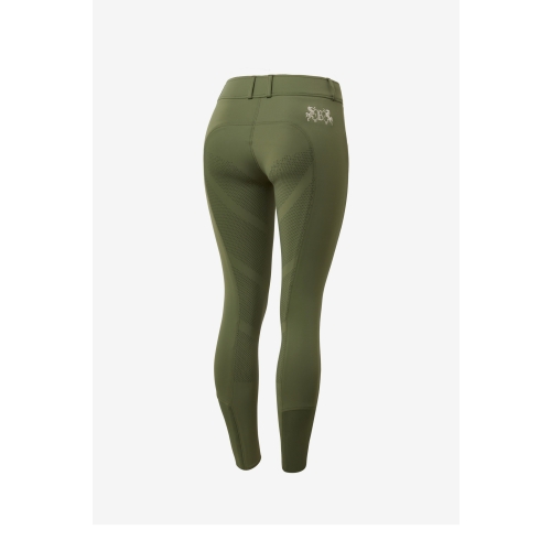 Женские бриджи для верховой езды B/Vertigo Meghan Fullgrip 40, зеленые