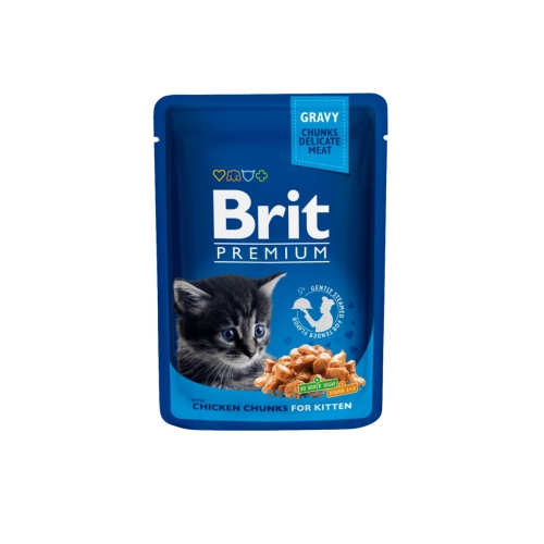 BRIT PREMIUM KASSIPOJA EINEKOTIKE KANA KASTMES 100G*
