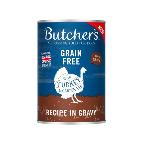 Butcher's консервы для собак Original с индейкой в подливе 400г