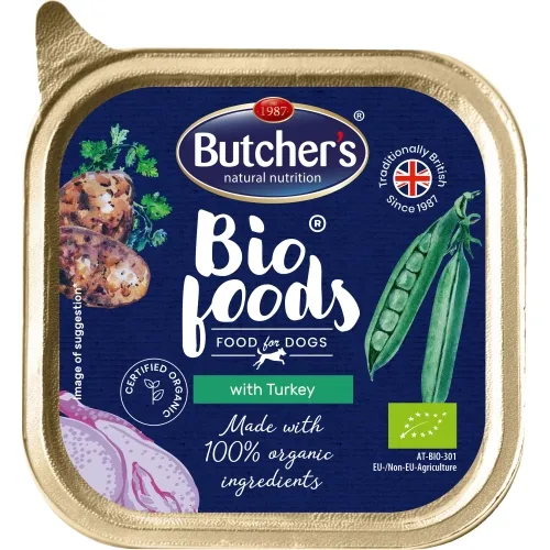 Butcher's dog bio консервы для собак с индейкой 150г